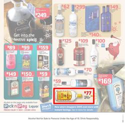 Pick N Pay : Wine & Liquor (11 Nov - 29 Dec 2013), page 13