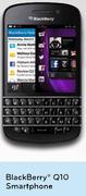 BlackBerry Q10 Smartphone-On Straight Up 100