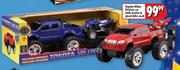 Toyota Hilux Friction Car With Trailer & Quad Bike Each