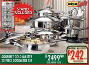 Gourmet Gold Master 20-Piece Cookware Set
