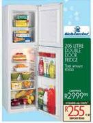 Kelvinator 205L Double Door Fridge
