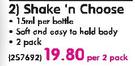 Bic Shake'n Choose-Per 2 Pack