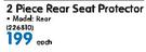 Gladiator 2 Piece Rear Seat Protector