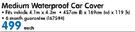 Moto Medium Waterproof Car Cover