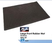 Moto Large Front Rubber Mat