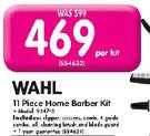 Wahl 11 Piece Home Barber Kit 92473-Per Kit