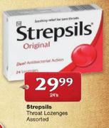 Strepsils Throat Lozenges Assorted-24's