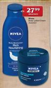 Nivea Body Lotion/Cream Assorted-400ml Each