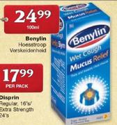 Benylin Hoesstroop Verskeidenheid-100ml
