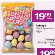 Ashley's Giant Speckled Eggs-140g