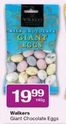 Walkers Giant Chocolate Eggs-140g