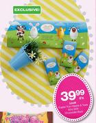 Lindt Easter Fun Heads & Toes Mini Milk Chocolate Bars - 6's