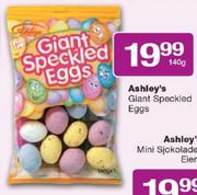 Ashley's Giant Speckled Eggs - 140g