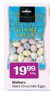 Walkers Giant Chocolate Eggs-140g