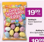 Ashley's Giant Speckled Eggs-140g