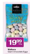 Walkers Giant Chocolate Eggs-140g