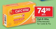Cal-C-Vita Effervescent For Cold & Flu-20's