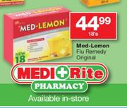 Med-Lemon Flu Remedy Original-18's