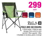 Out & About Fold And Go Chairs-Each