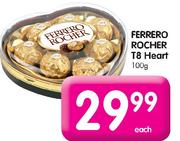 Ferrero Rocher T8 Heart-100g