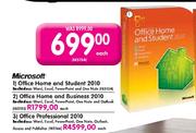 Microsoft Office Home And Student 2010