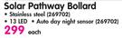 Solar Pathway Bollard