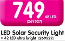 LED Solar Security Light 42 LED Ultra Bright