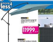 Terrace Leisure 13.5kg Polyresin Cantilever Umbrella Base