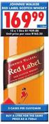 Johnnie Walker Red label Scotch Whisky-1Ltr