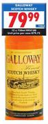 Galloway Scotch Whisky-750ml