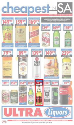 Ultra Liquors : (18 Mar - 23 Mar 2014), page 1