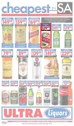 Ultra Liquors : (18 Mar - 23 Mar 2014), page 1