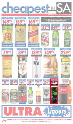Ultra Liquors : (18 Mar - 23 Mar 2014), page 1