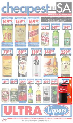 Ultra Liquors : (18 Mar - 23 Mar 2014), page 1