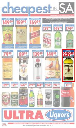 Ultra Liquors : (18 Mar - 23 Mar 2014), page 1