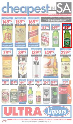 Ultra Liquors : (18 Mar - 23 Mar 2014), page 1
