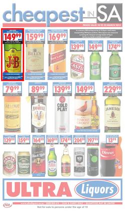Ultra Liquors : (18 Mar - 23 Mar 2014), page 1