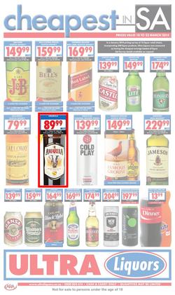 Ultra Liquors : (18 Mar - 23 Mar 2014), page 1