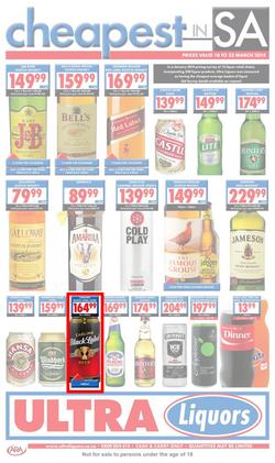 Ultra Liquors : (18 Mar - 23 Mar 2014), page 1