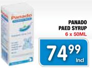 Panado Paed Syrup-6X50ml