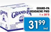 Grand-Pa Headache PWD-1X38's