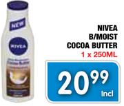 Nivea B/Moist Cocoa Butter-1X250ml