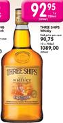 Three Ships Whisky-12 x 750ml