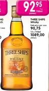 Three Ships Whisky-Unit Price Per Case 