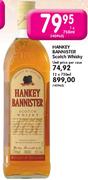 Hankey Bannister Scotch Whisky-1 x 750ml