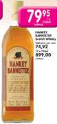 Hankey Bannister Scotch Whisky-Unit Price Per Case