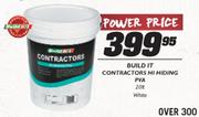 Build It Contractors Hi Hiding White PVA-20ltr