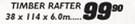 Timber Rafter-38x114x6.0m