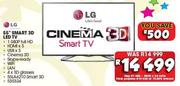 LG 55" Smart 3D LED Tv 55LA6210