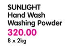 Sunlight Hand Wash Washing Powder-8x2kg